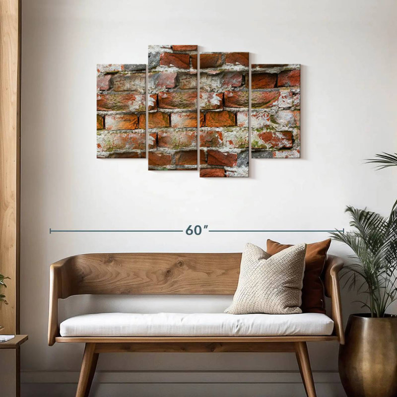 Brick Masonry, H 27 po x l 43 po