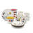 Lenox 897573 Chef Snoopy 12-Piece Dessert Set, Dishwasher Safe, Multicolor