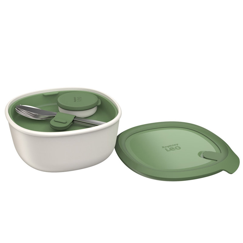 BergHOFF Leo To Go Salad Bowl with Flatware Set