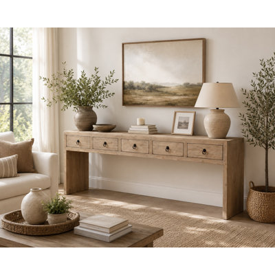Solid Wood Console Table