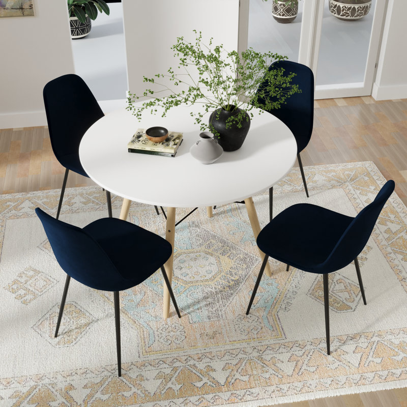 Felicity 5-piece Dining Set, Navy