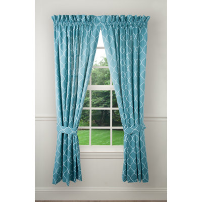 Paire de rideaux semi-transparents avec passe-tringle Paddington