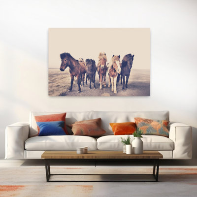 Chevaux, art abstrait cheval contemporain