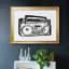 «Boombox S croquis», reproduction sur toile-212424973-212424970