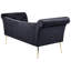 Lotsee Velvet Chaise Lounge-2073996219