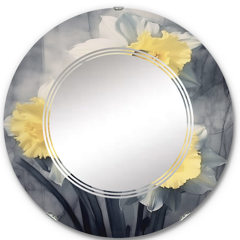 Miroir mural Wieghart, 24 po x 24 po