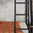 Metal Full Xl Over Queen Bunk, Enhances Bedroom Space, Black Safe Climbing With Non-Slip Steps,