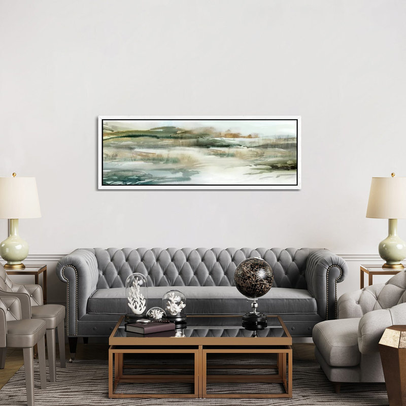 Only For A Moment by Isabelle Z - Panoramic Print on Canvas, White Framed, 152.4 cm H x 50.8 cm W