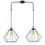 Luminaire suspendu géométrique à 2 lumières pour îlot de cuisine Eastbourne-1715530104