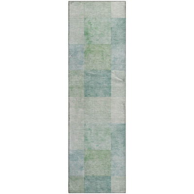 Premium Machine Washable Alijah AMF1255 Geometric Rug