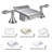 Aquaterior Widespread Single-handle Bathroom Faucet-51572221