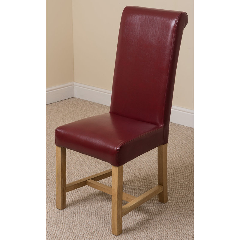 51cm H Upholstered Side Chair, Red