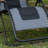 Black Extra-Large Thickened Zero-Gravity Recliner, 30.2-Inch Widened Seat, Foldable With Cup Holder, 400 Lb Load Capacity, Suitable For Outdoor Leisure.