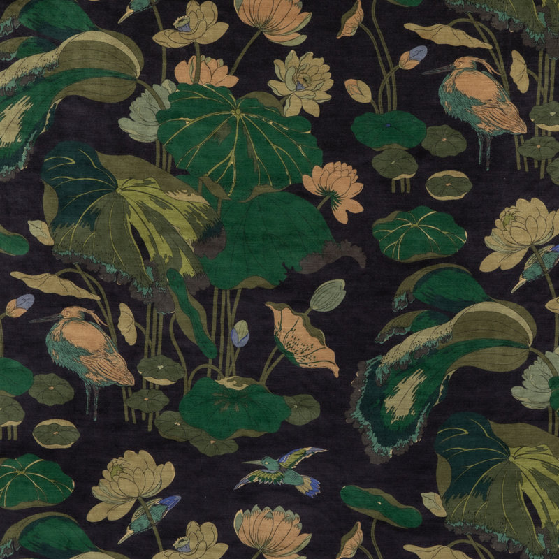 Signature Nympheus Performance Fabric, Indigo