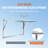 VEVOR D Retractable Patio Awning-98291438