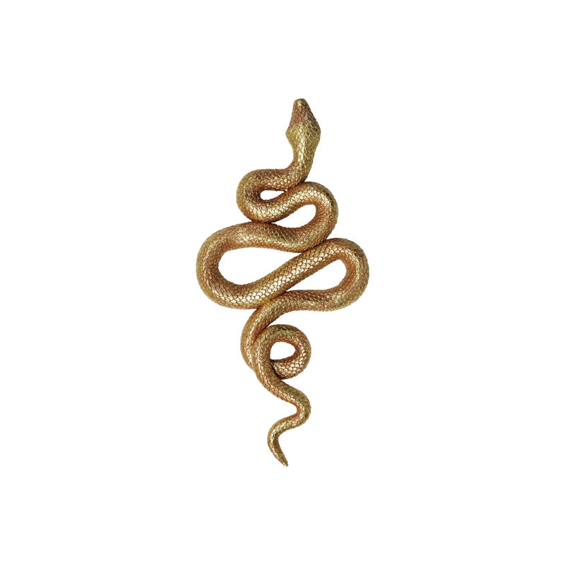 Resin Snake Wall Décor