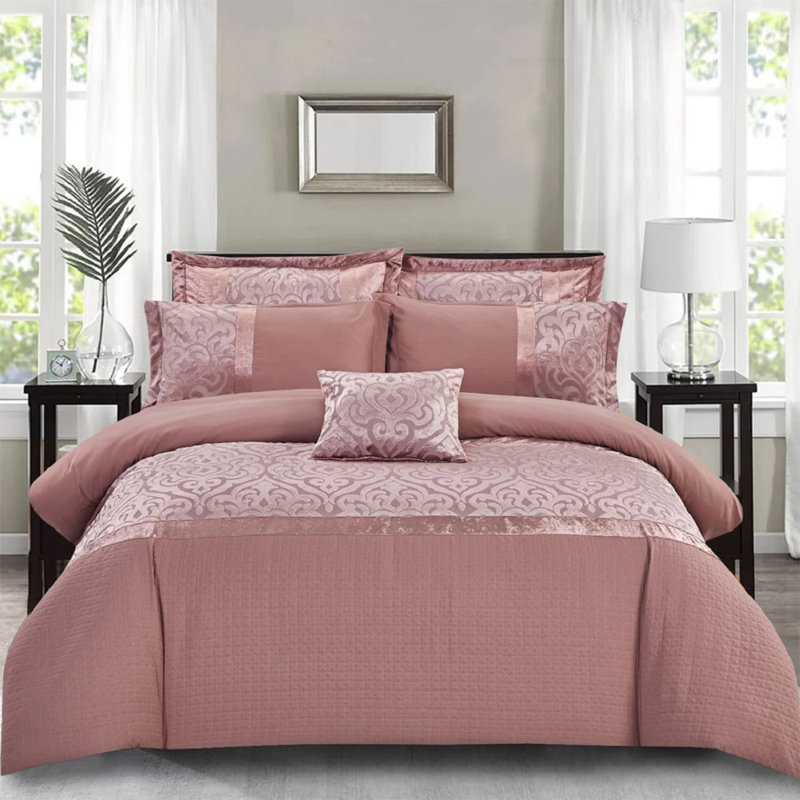 Duvet Cover Infinity, King, Pink