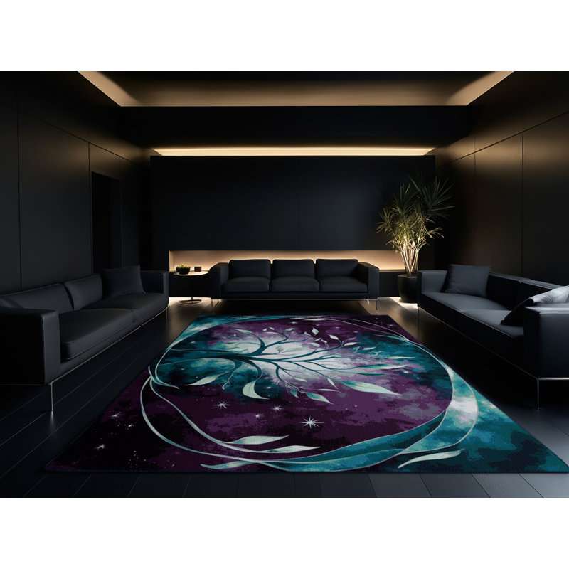 Twilight Bramble Rug, Rectangle 8' x 10'