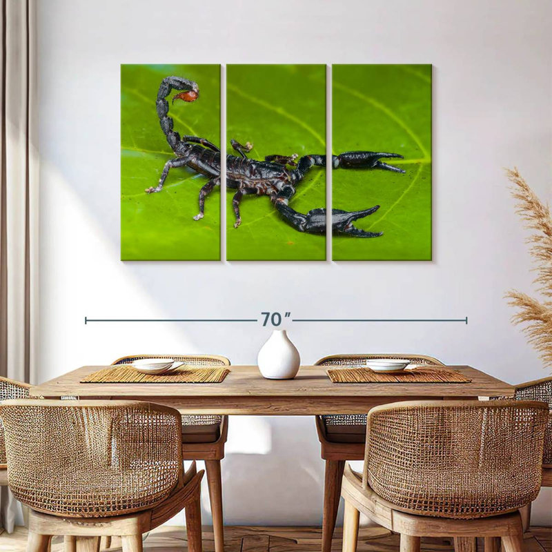 Forest Scorpion, 36" H x 57" W