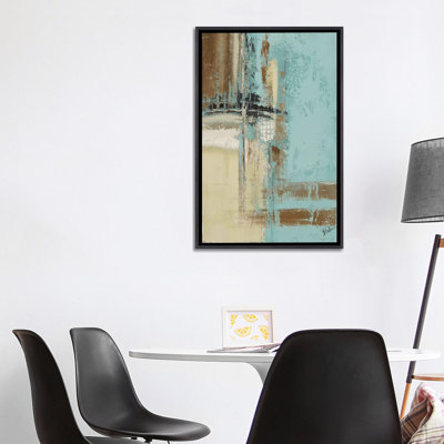 « Oxido on Teal II » par Patricia Pinto, reproduction d’art