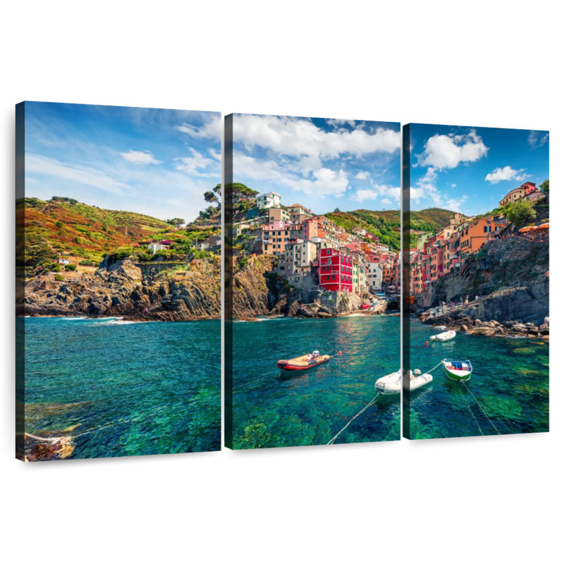 Gillard Riomaggiore, 42" H x 65" W