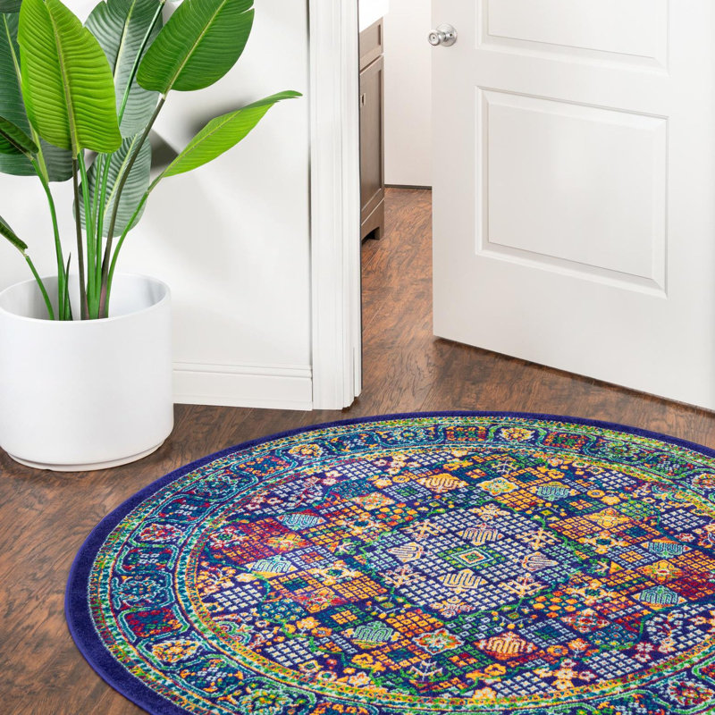 Indoor Rug, Round 5'3"