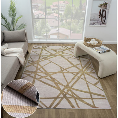 Brotherson Abstract 160cm X 246cm Indoor / Outdoor Area Rug
