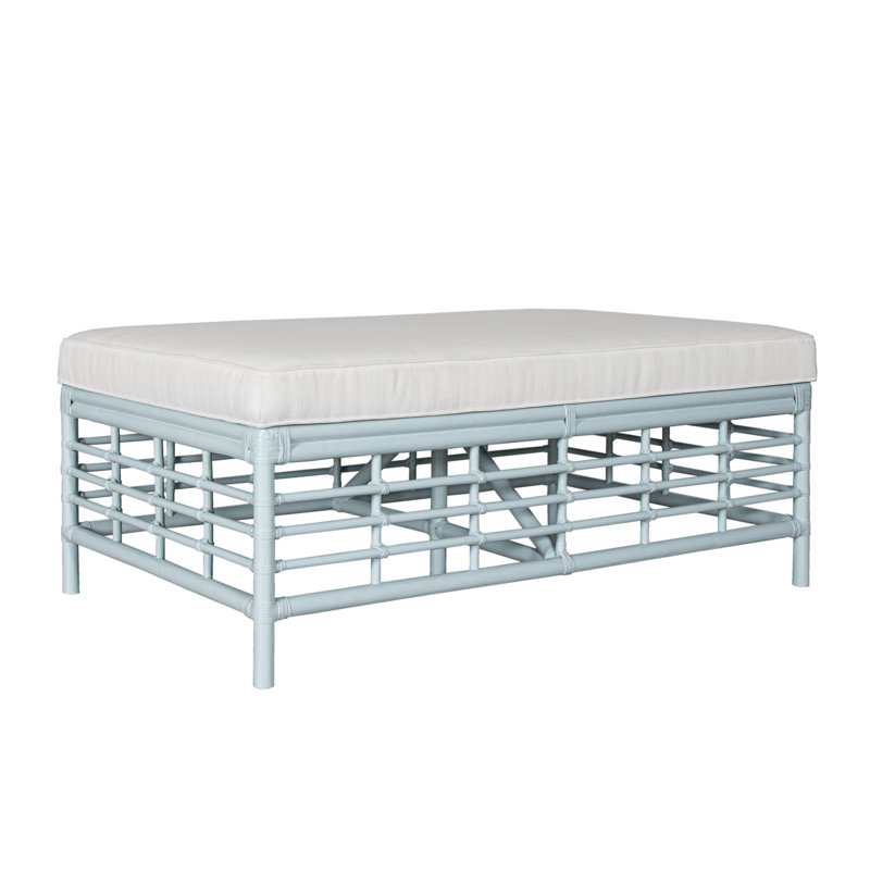 Luna Ottoman, Light Blue