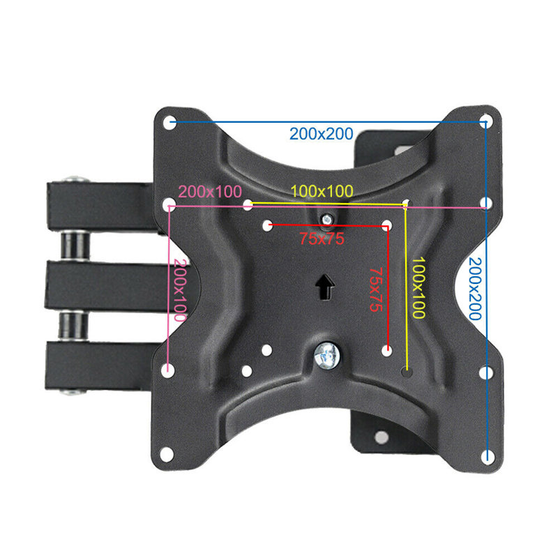 Blue Elephant Single Screen Wall Mount