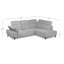Relaxio Stylish Corner Sofa with Power Reclining & Multi Position Headrests & Adjustable Armrest-349732606-349732595
