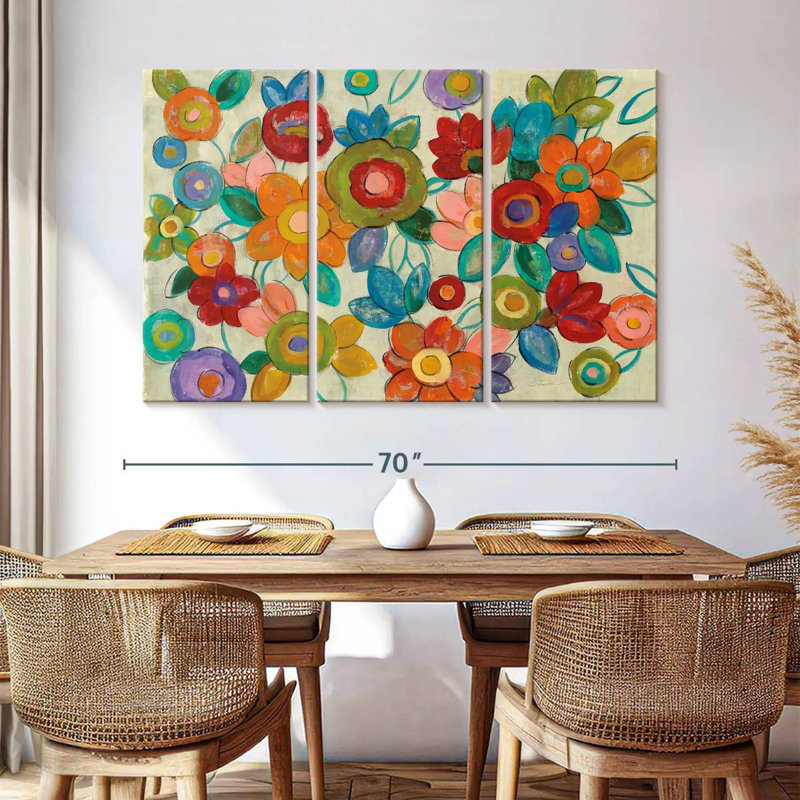 Avery Decorative Flowers, 42" H x 65" W
