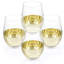 4 Piece 237ml Wine Glass Set