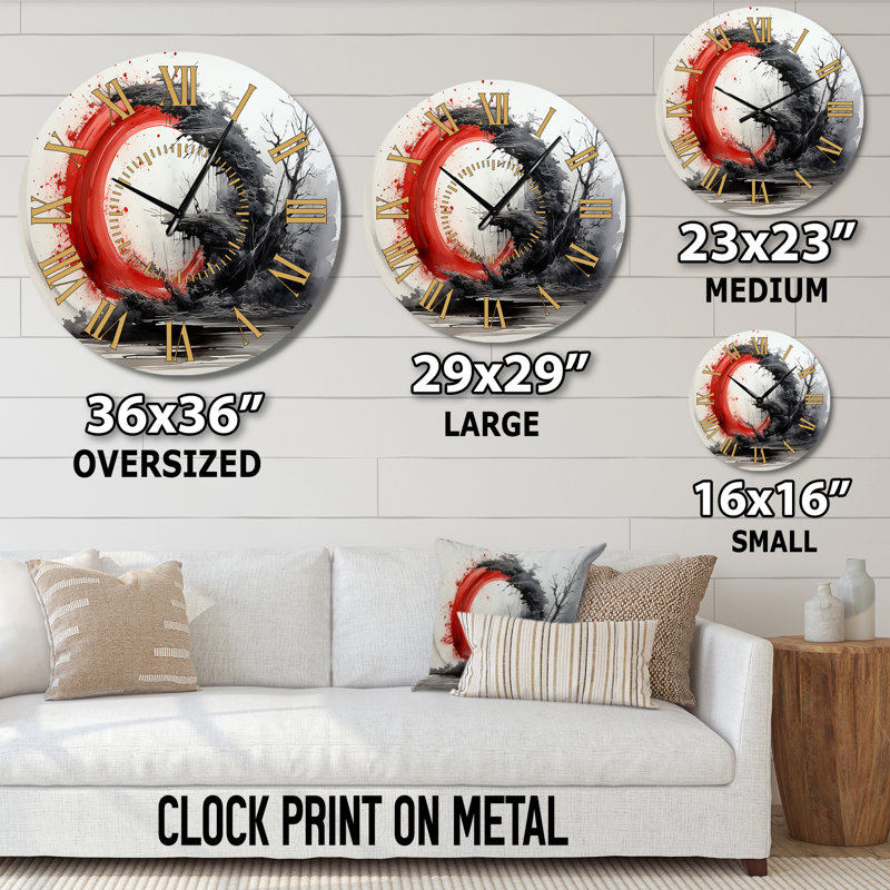 Horloge murale Enso, Grand