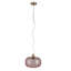 Florentine 1 - Light Blush Pink Drum Pendant-63550416-63550417