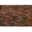 Tapis brun / rouge en laine noué à la main de conception unique 5 pi 1 po x 6 pi 5 po New Age