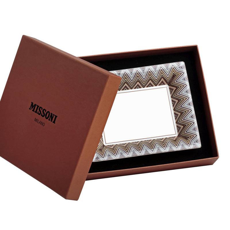 Missoni Tray ZIG ZAG Rectangular Large In Luxury Box Jarris 148 8.5" X 6.75"