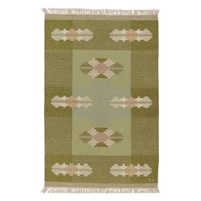Cotton and Wool Area Rug