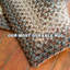  Tapis tressé lavable intérieur / extérieur noir / brun / brun clair / gris-93363654
