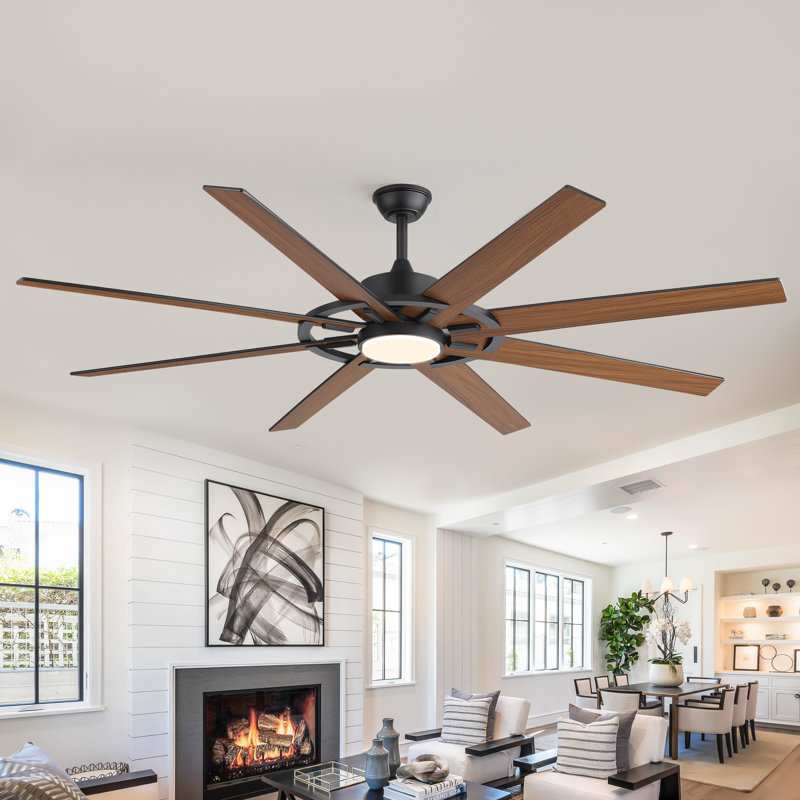Ventilateur de plafond 72 po Modern Farmhouse