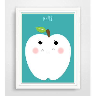 Joline, pomme douce sur papier