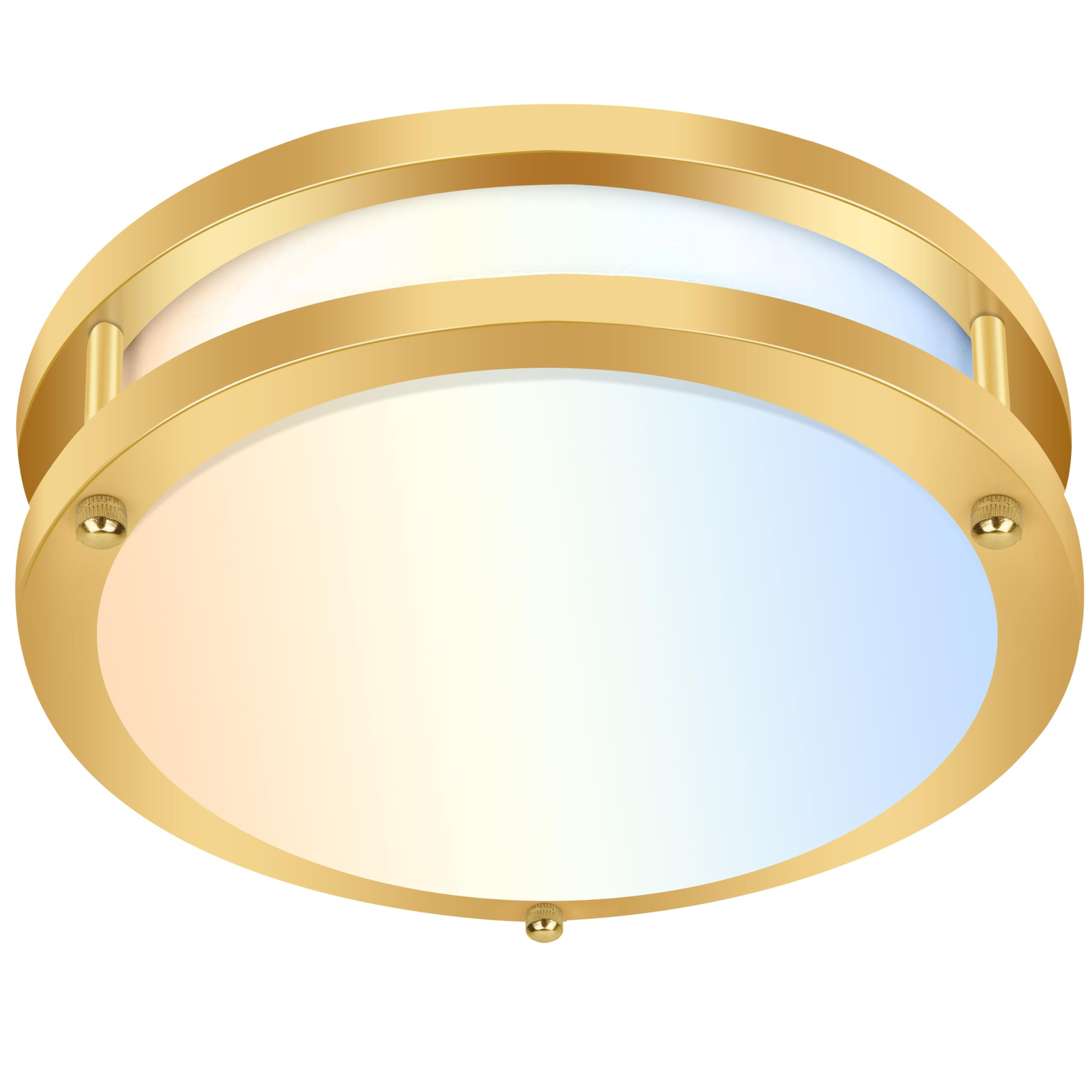 Brayden Studio 13 inch Flush Mount LED Ceiling Light Fixture,Adjustable ...