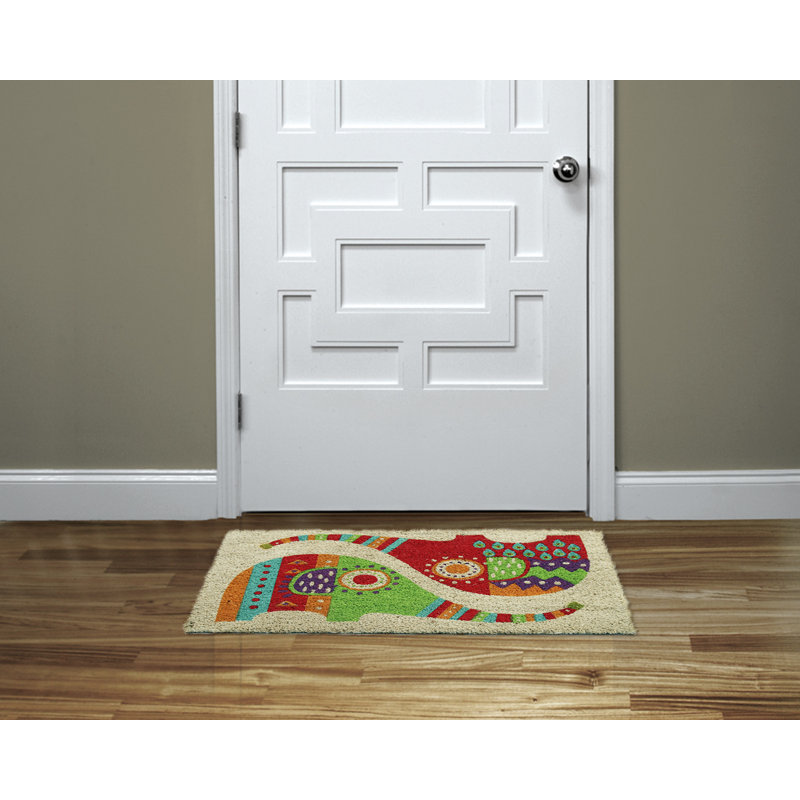 Erath Non-Slip Striped Doormat