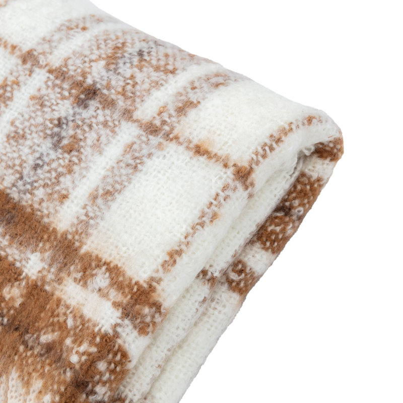 Bubovice Throw Blanket, Tan