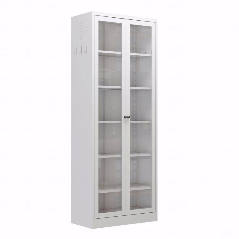 Armoire de cuisine en métal - 72 po de hauteur avec 5 tablettes réglables