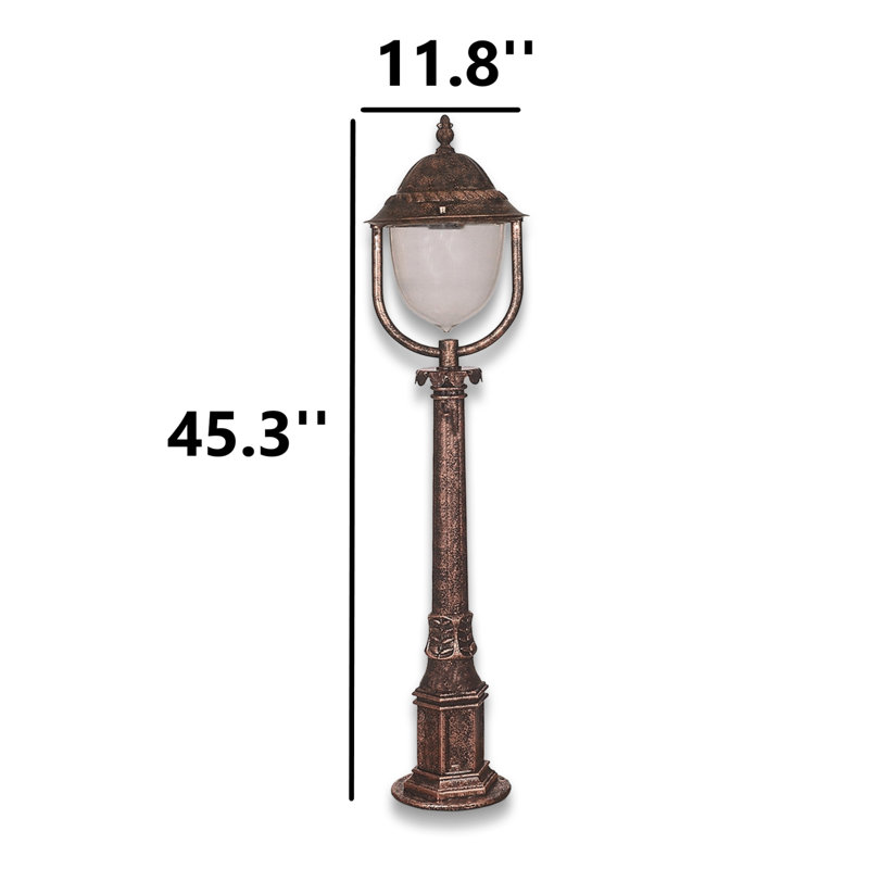 Lampe sur pied d'extérieur 45 po