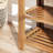 39.4" Bamboo Shoe Storage Bench Entryway Bench 2-Tier Shoe Rack-269980263