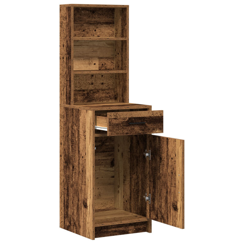 40cm Sideboard, Old Wood