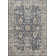 Sagefield Oriental Area Rug in Denim/Pebble
