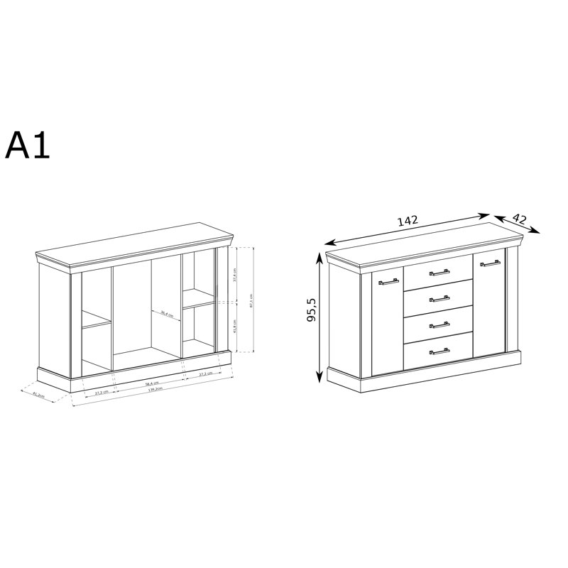 Living Room Chest Teletha A-1