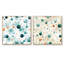 Luke - Ensemble de 2 collages carrés à formes abstraites-101861775-101861776